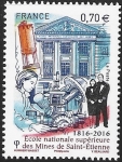 2016  France.  SG.5997  Bicentenary of Ecole des Mines de Saint Etienne.  U/M (MNH)