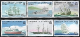 2009  Tristan da Cunha.  SG.932-7  Seafaring and Exploration. set 6 values U/M (MNH