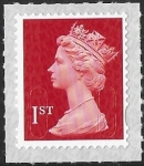U2998  1st bright scarlet 'M17L'  SBP T3 (type 2 inverted)   DLR  U/M (MNH