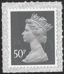 U2925  50p slate  2B  'M17L' SBP T2  DLR  U/M (MNH)