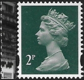 U3071  2p  2B  deep green  'M14L'  'MPIL'  DY12  ISP  U/M (MNH)