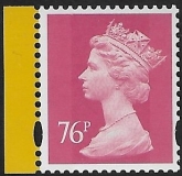 U3078  76p 2B  pale cerise  'M11L'  'MPIL'  DY2 Cartor  U/M (MNH)