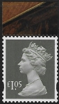 U3083  £1.05  2B  olive grey  'M16L'  'MPIL'  DY20  ISP (2)  U/M (MNH)