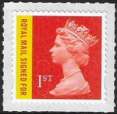 U3049 1st orange & yellow RM signed for. M15L  DLR  U/M (MNH)