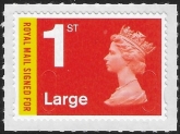 U3050 1st Large orange & yellow RM signed for  M16L   DLR  U/M (MNH)