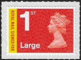 U3050 1st Large orange & yellow RM signed for  M17L   DLR  U/M (MNH)