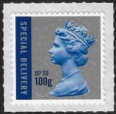U3051  100gm blue & silver special delivery M16L    DLR U/M (MNH)