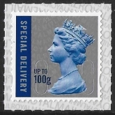 U3051  100gm blue & silver special delivery M17L   SBP T2  DLR U/M (MNH)