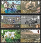 2009  Tristan da Cunha.   SG.950-5   Potato Production.  set 6 values U/M (MNH)