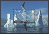 2011 South Georgia.  MS.541  BBC Frozen Planet.  mini sheet  U/M (MNH)