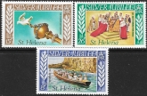 1977 St Helena SG.332-4 Silver Jubilee set 3 values  unmounted mint (MNH)