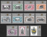 1984 St Helena.  SG.425-35  150th Anniversary of St Helena as a British Colony. set 11 values. U/M (MNH)