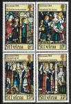 1984  St Helena.  SG.450-3 Christmas Life of St Helena. 2nd series. set 4 values U/M (MNH)