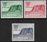 1957 Norway.  SG.464-6 Norwegian Tourist Association Fund.  set 3 values U/M  (MNH)