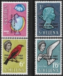 1963  St Helena. SG.193-6 First Local Post. set 4 values U/M (MNH)