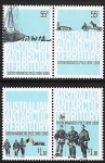 2009  Australian Antarctic. SG.185-8  Centenary of First Expedition to South Pole. set 4 values U/M (MNH)