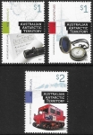 2017  Australian Antarctic.  SG.276-8  Cultural Heritage.  set 3 values. U/M (MNH)