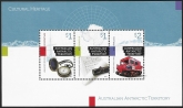 2017  Australian Antarctic.  MS.279  Cultural Heritage. mini sheet  U/M (MNH)