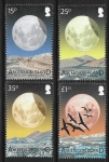 2004 Ascension Island.  SG.905-8  Lunar Eclipse.  set 4 values U/M  (MNH)