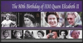 2006  Ascension Island.  MS.949  80th Birthday of Queen Elizabeth II  mini sheet U/M (MNH)