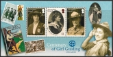 2010  Ascension Island.  MS.1073  Centenary of Girl Guiding. mini sheet U/M (MNH)