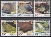 2017 Ascension Island SG1264-9 Eels Set 6 Values U/M (MNH