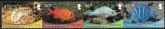 2013 Ascension Island SG1182a-5a Shallow Marine Surveys Group without White Border Set 4 Values U/M (MNH)