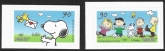 2018 Germany. SG.4177-8  Peanuts & Snoopy. self adhesive ex booklet 2 values U/M (MNH)