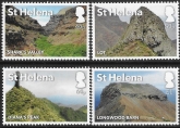 2017 St. Helena  SG.1265-8  Post Box Walks.  set 4 values U/M (MNH)