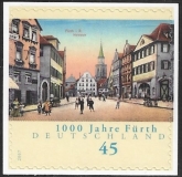 2007 Germany.  SG.3455  Furth Millenary. S/Adhesive ex booklet U/M (MNH)