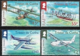 2018 Tristan da Cunha.  SG.1231-4  Centenary of RAF. set 4 values U/M (MNH)