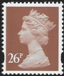 Y1691  26p 2B  red-brown blue fluor Questa ex FH42-3 & FW10-11 U/M (MNH)