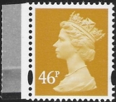 Y1722  46p  2B yellow blue fluor  ex DX39 DLR U/M  (MNH)