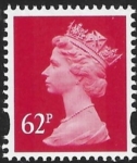 Y1731  62p 2B rosine. blue fluor. ex sheet. DLR  U/M (MNH)
