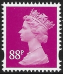 Y1740  88p 2B bright magenta. blue fluor ex sheet  DLR   U/M (MNH)