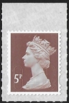 U2922  5p 2B  dull red-brown  M18L  SBP T2 Walsall/ISP  U/M (MNH)