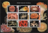 2017 British Antarctic MS734 Corals  U/M (MNH)