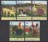 2005 SG.2757-62 Farmyard Animals set of 6 values U/M (MNH)