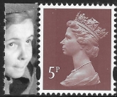 Y1763  5p 2B  dull red brown Cartor DX51  U/M (MNH)
