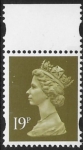 Y1771a 19p RB  bistre  DX17 Questa  U/M (MNH)