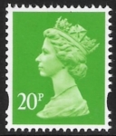 Y1772  20p CB bright yellow-green FH41 & FW9 Questa  U/M (MNH)