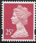Y1775   25p  2B  red    ex FH31-2 Walsall  U/M (MNH)