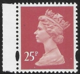Y1775  25p  2B  red   ex DX17 Questa   U/M (MNH)
