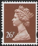 Y1776  26p   2B  chestnut  FH41 & FW9 Questa  U/M (MNH)