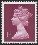 X844   1p  2B crimson  Harrison sheet  U/M (MNH)