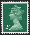 X849  2p  2B  myrtle green   Harrison  U/M (MNH)