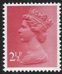 X854  2½p  2B  rose red   Harrison  booklet/sheet U/M (MNH)