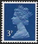X856  3p  CB  ultramarine  Harrison  U/M (MNH)