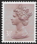 X860  3½p  CB  purple brown   ex booklet Harrison  U/M (MNH)