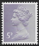 X866  5p 2B pale violet   Harrison  U/M (MNH)